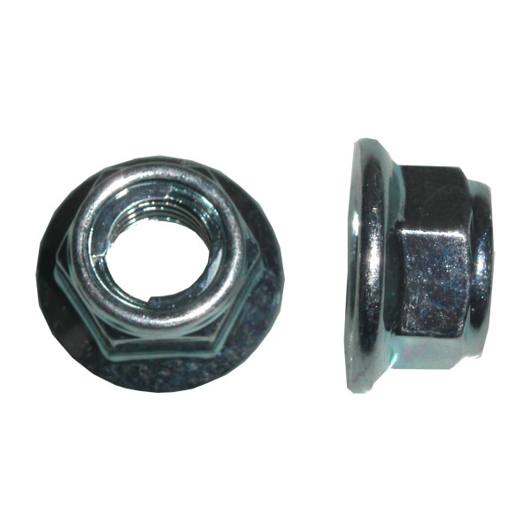 Hi Level Nuts flange metal locking 10mm thread (20 pack)